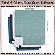 8 Sheets 4 Colors Linen Book Covers(DIY-CP0010-67B)-2