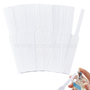 Try Incense Paper, Disposable Smell Paper, Perfume Test Strips, for Essential Oil Fragrance Smelling , White, 120x13x0.4mm, 100pcs/bag(FIND-WH0116-35)