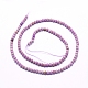 Натуральные нити из лепидолита / пурпурной слюды(G-G823-16-3mm)-2