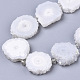 Electroplated Natural Quartz Beads Strands(G-R461-04M)-1