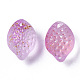 Transparent Spray Painted Glass Charms(GLAA-R215-02-B03)-2