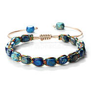 Bohemian Handmade Beaded Bracelets, Emperor Stone Bead Bracelets(GG4660-6)