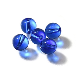 K9 Glass, Imitation Austrian Crystal Beads, Round, Royal Blue, 7.5x8mm, Hole: 1.4mm(GLAA-R004-02I)