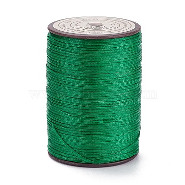 0.8mm Green Waxed Polyester Cord Thread & Cord