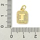 Rack Plating Brass Micro Pave Clear Cubic Zirconia Charms(KK-G501-01T-G)-3