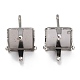 304 Stainless Steel Stud Earring Settings(X-STAS-B004-04P-A)-1
