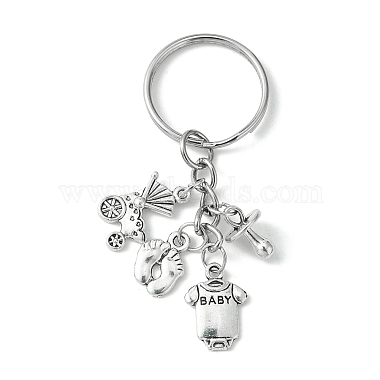 DIY-Schlüsselanhänger-Bastelset zum Thema „Baby“.(DIY-CJ0002-25)-6