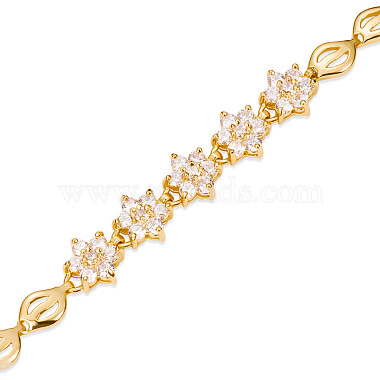 SHEGRACE Vogue Design Real 18K Gold Plated Brass Bracelet(JB56A)-3
