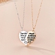 2Pcs 2 Style Alloy Magnet Heart Matching Pendant Necklaces Set(PW-WG43678-02)-1