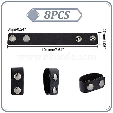 8Pcs Tactical Double Snap Belt Keepers(FIND-WH0156-25)-2
