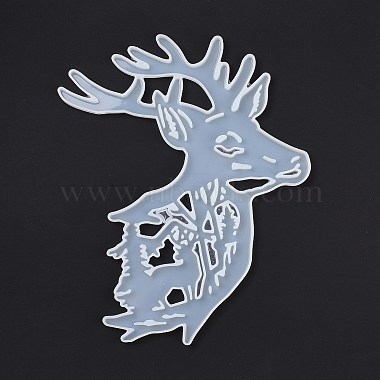 Christmas Reindeer's Head DIY Silicone Molds(SIMO-H002-03)-3