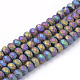 Electroplate Glass Beads Strands(X-EGLA-S141-8mm-02B)-1