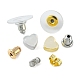 142Pcs 8 Style Brass & Silicone Earring Nuts(KK-YW0001-43)-3