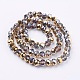 Electroplate Glass Faceted Rondelle Beads Strands(EGLA-D020-10x8mm-14)-2