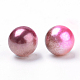 Rainbow Acrylic Imitation Pearl Beads(OACR-R065-3mm-A10)-2