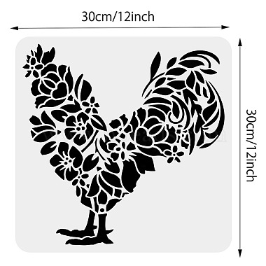 PET Hollow Out Drawing Painting Stencils(DIY-WH0418-0040)-2