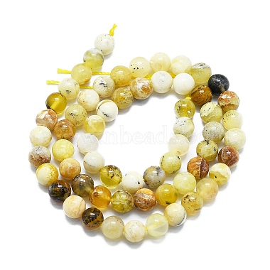 Natural Yellow Opal Beads Strands(G-K245-A07-B03)-2
