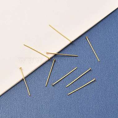 Brass Flat Head Pins(KK-F824-114C-G)-3