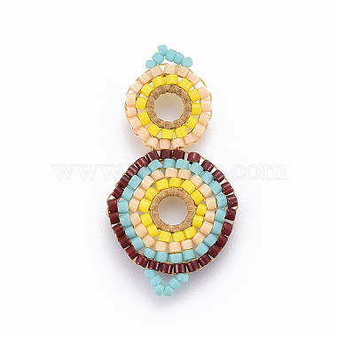 MIYUKI & TOHO Handmade Japanese Seed Beads Links(SEED-A027-G10)-2