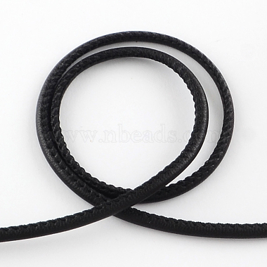 Imitation Leather Round Cords with Cotton Cords inside(LC-R008-01)-3