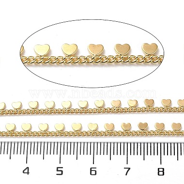 Handmade Brass Curb Chains(CHC-XCP0001-42)-2