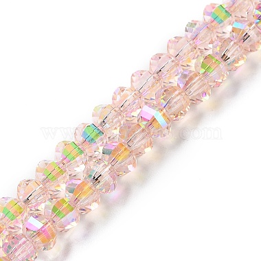 Pink Lantern Glass Beads
