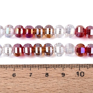 Electroplate Transparent Glass Beads Strands(EGLA-N022-14A-B04)-4