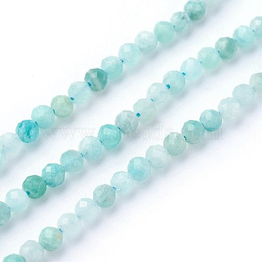 3mm Turquoise Round Amazonite Beads