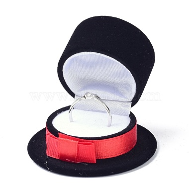 Cajas de anillo de terciopelo(VBOX-F004-08B)-6