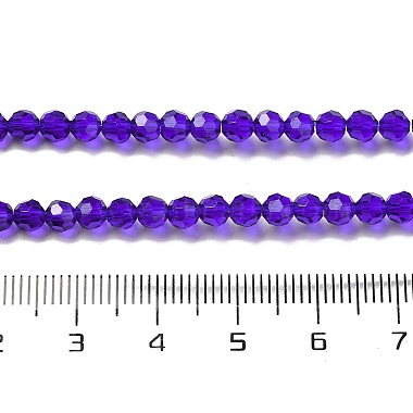 Transparent Glass Beads Strands(EGLA-A035-T4mm-D06)-5
