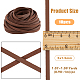 10Pcs Flat PU Leather Cord(WL-DC0001-02C)-2