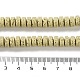 Brins de perles teintées en pierre de lave synthétique(G-H311-09-05)-5