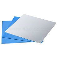Aluminum Sheets, with Film, Silver, 150.5x151x1mm(TOOL-PH0017-19A)