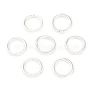 Brass Jump Rings, Open Jump Rings, 925 Sterling Silver Plated, 5x0.7mm, Inner Diameter: 3.5mm, about: 1900pcs/100g(KK-N254-45B-S)