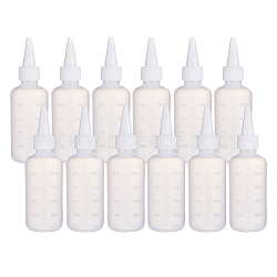 120ml Plastic Glue Bottles, Clear, 14.5cm, Capacity: 120ml(TOOL-BC0008-26)