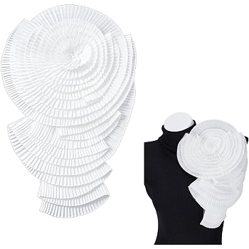 1Pc Polyester Finding, Clothing Accessories, White, 368~370x230x2mm