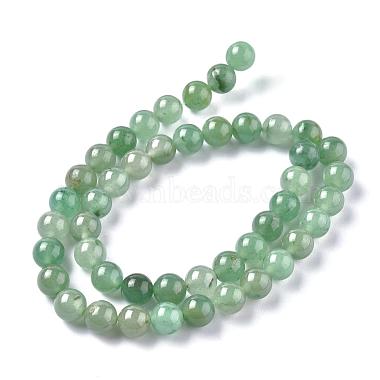 Natural Green Aventurine Beads Strands(X-G-Q462-8mm-20A)-5