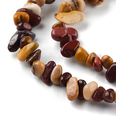 Natural Mookaite Beads Strands(G-G0003-B28)-4