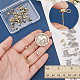 20Pcs Brass Stud Earring Findings(KK-AR0004-42)-3