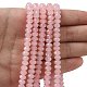 naturelle quartz rose rang&eacute;es de perles(G-D344-A30)-2