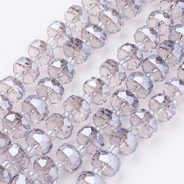 Thistle Flat Round Glass Beads