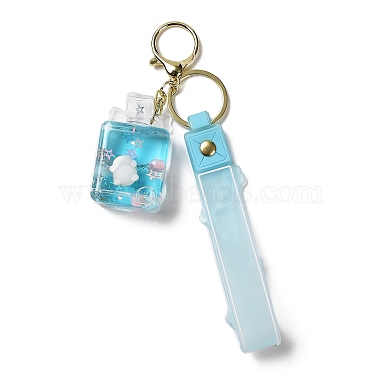 Mixed Bottle Acrylic Pendant Keychain Decoration(KEYC-D018-05)-3