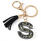 1Pc Resin Letter Keychains(KEYC-TADJ0001-09S)-2