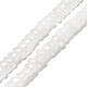 naturelles jade blanc brins de perles(G-Q167-B01-01)-1