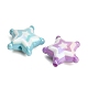 UV Plating Embossed Opaque Acrylic Beads(AC-CBAEEF4-19)-2