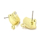 Rack Plating Alloy Stud Earring Finding(FIND-C053-05G-01)-2