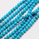 Synthetic Chinese Turquoise Bead Strands(G-A130-2mm-L06)-1