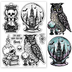 Custom PVC Plastic Clear Stamps, for DIY Scrapbooking, Photo Album Decorative, Cards Making, Mixed Shapes, 160x110x3mm(DIY-WH0448-0382)