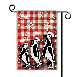 Garden Flag, Double Sided Linen House Flags, for Home Garden Yard Office Decorations, Animal Pattern, 45.7x30.5cm(AJEW-WH0116-003-05)