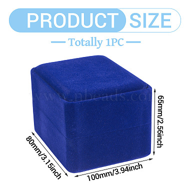 ベルベット製の腕時計用パッケージボックス(CON-TADJ0001-02A)-3